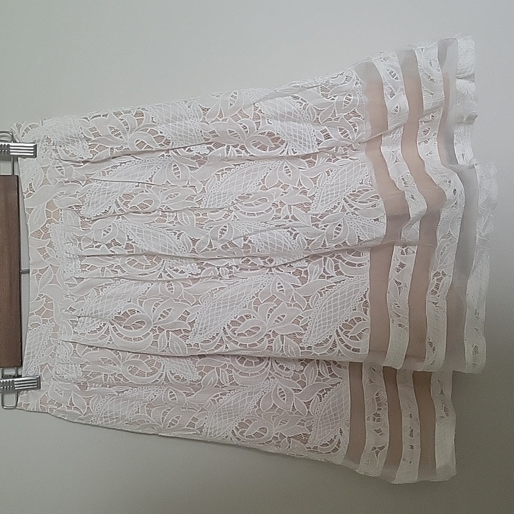 Francesca's Mi Ami Lace Skirt